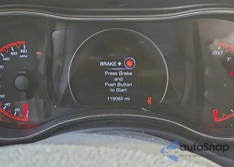 2018 Dodge Durango Srt из США, поврежденный, VIN 1C4SDJGJ6JC434943